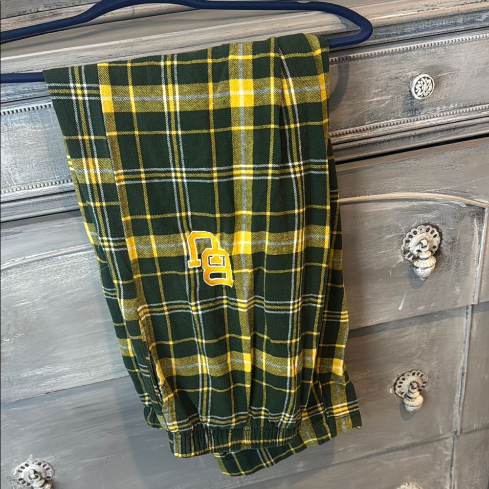 Baylor University Plaid Pajama Pants